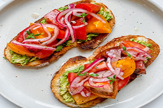 Fresh Garden Toast