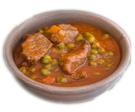 Fried Beef with Peas AKN