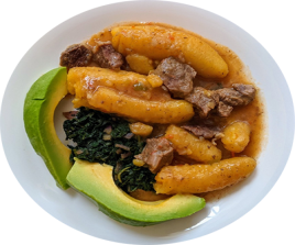 Ugandan Breakfast ( Beef Katogo )
