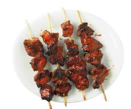 Grilled Goat Skewers